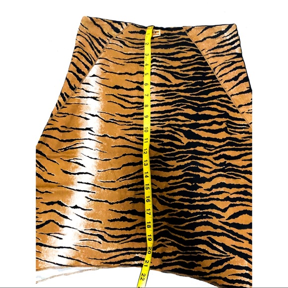 Fendi Vintage Spring Summer Festival Animal Print Asymmetrical Skirt - Picture 12 of 15